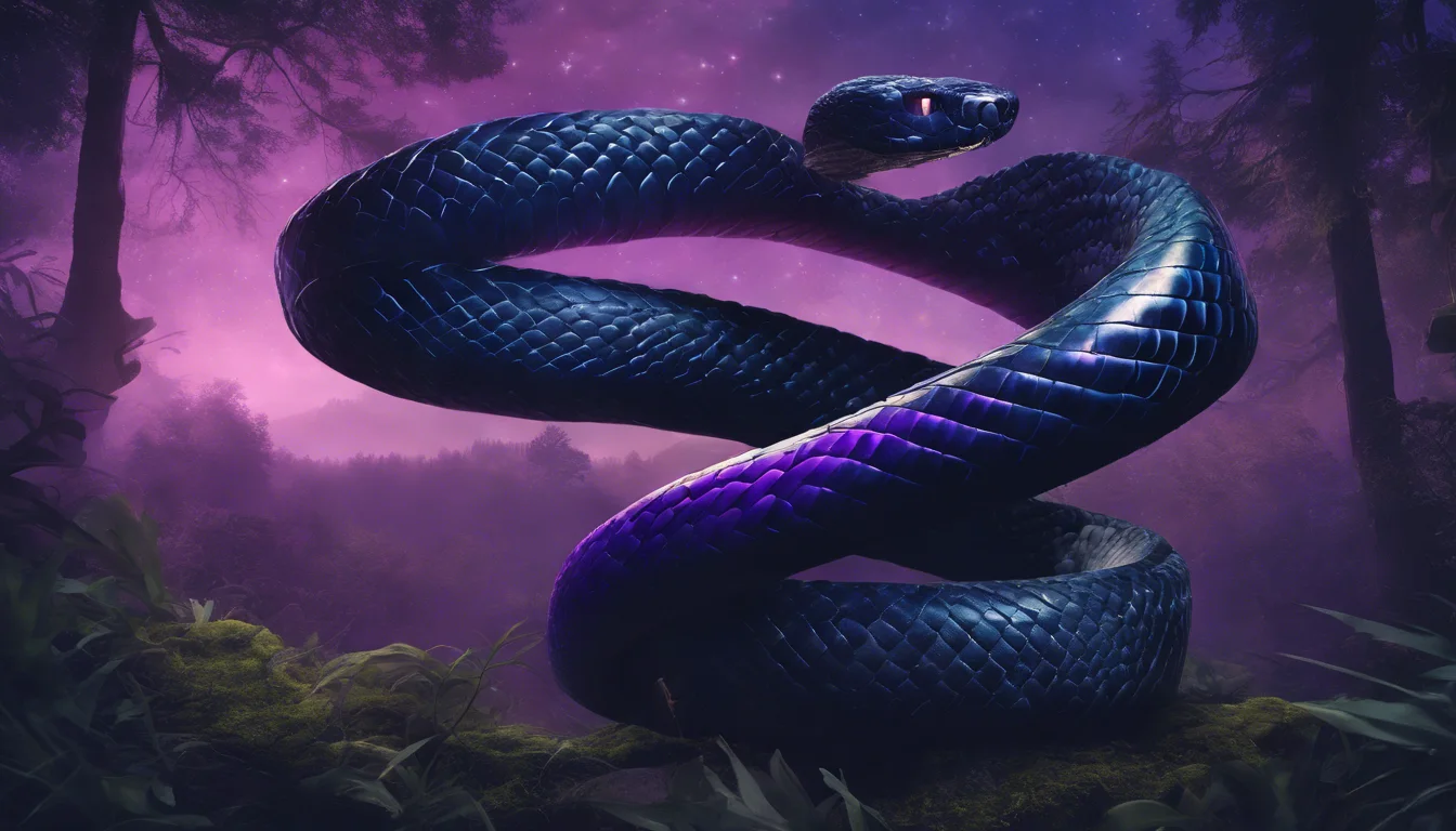 Dream symbol: black snake: symbolism: Personal Growth and Transformation