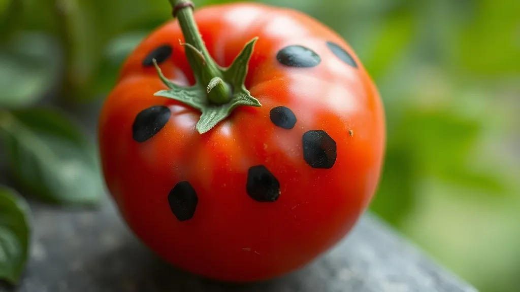 Black Spots on Tomatoes: Dream Meaning