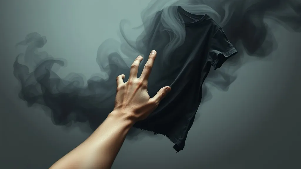 Dream symbol: black t-shirts: scenarios: Dream of Losing a Black T-Shirt