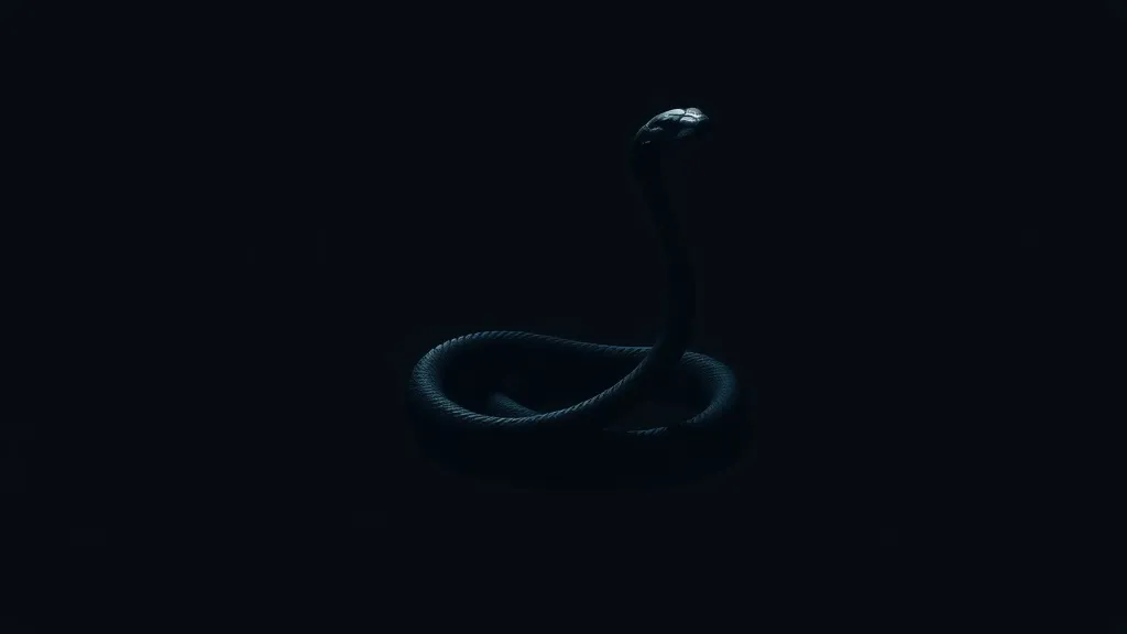 Black Thin Snake in Dreams: Symbolism & Meaning