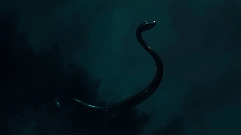 Dream symbol: black thin snake: scenarios: Dream About a Black Thin Snake in Water