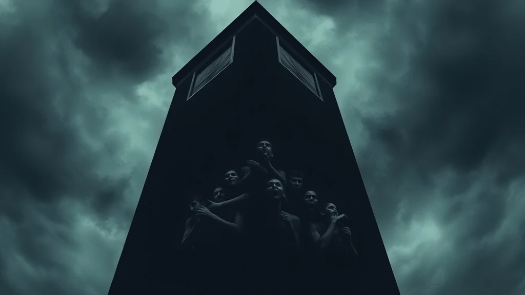 Dream symbol: black tower: scenarios: Dreaming of a Black Tower Filled with People