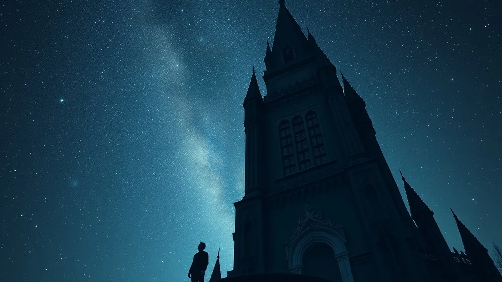 Dream symbol: black tower: symbolism: Ambition and Success