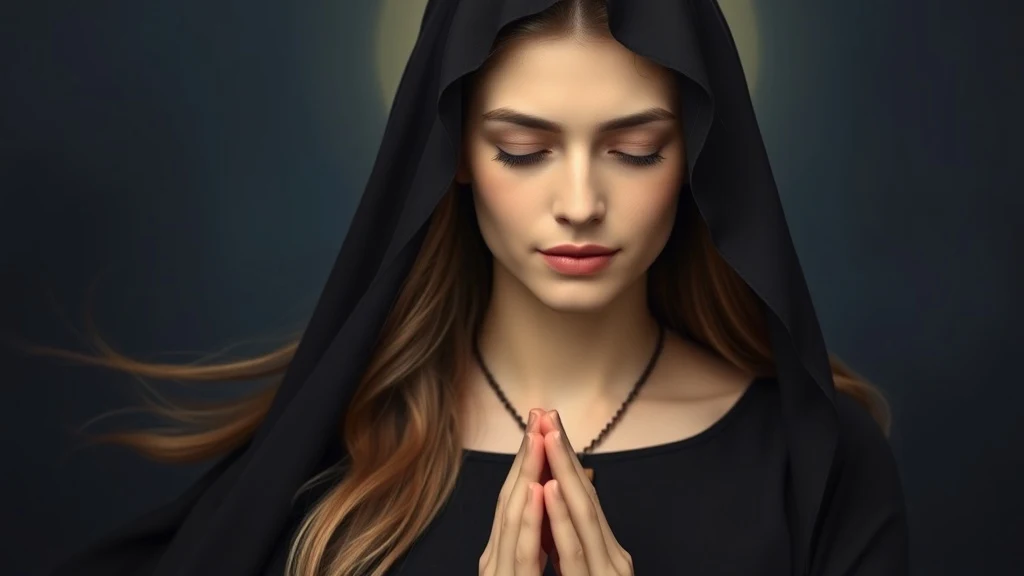 Dream symbol: black veiled headdress: demographics: Religious Figures