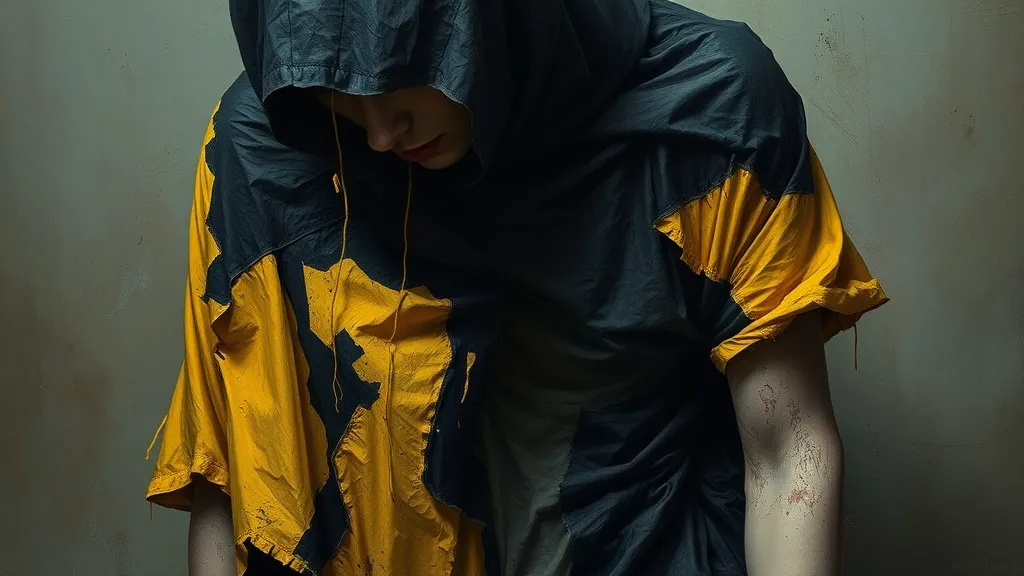 Dream symbol: black and yellow clothing: scenarios: Dreaming of Black and Yellow Clothing Being Dirty or Torn