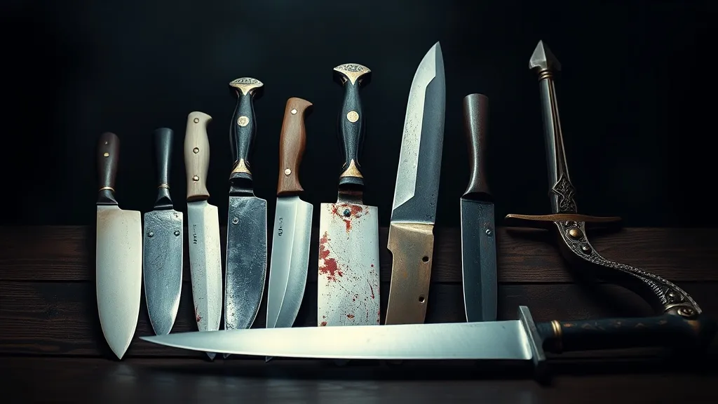 Dream symbol: collection of blades: demographics: Individuals Undergoing Significant Life Changes