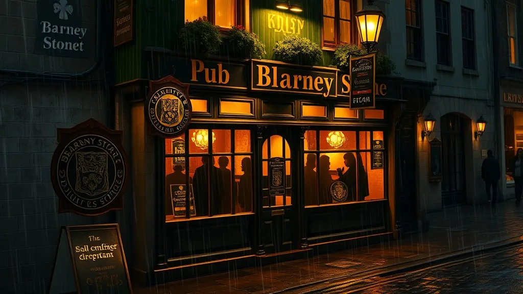 Dream symbol: blarney stone pub: symbolism: The Allure of Irish Charm and Luck