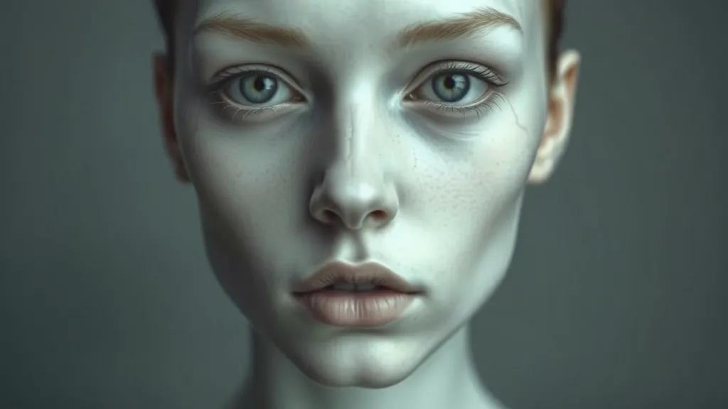 Dream symbol: bleached skin: symbolism: Spiritual Disconnection or Emptiness