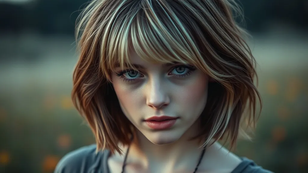 Bleached Streaks: Decoding the Dream Girl