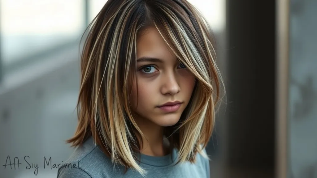 Dream symbol: girl with bleached streaked hair: symbolism: Artificiality versus Authenticity