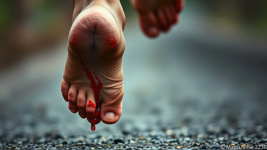 Dream symbol: bleeding foot: demographics: Runners