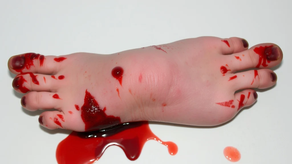 Dream symbol: bleeding foot: scenarios: Dream of Bloody Foot