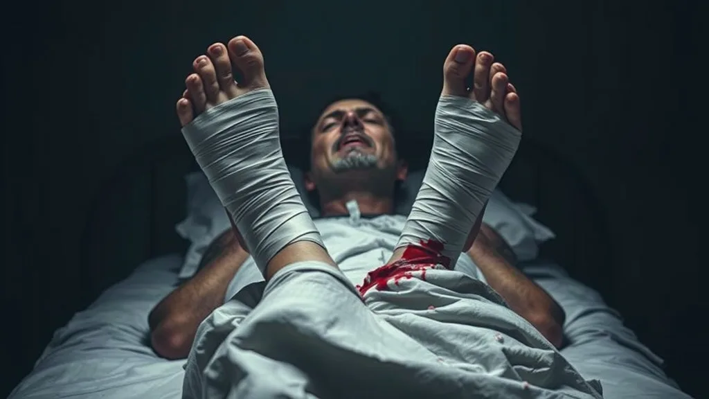 Dream symbol: bleeding heels: scenarios: Dream about Bleeding Heels from Wounds