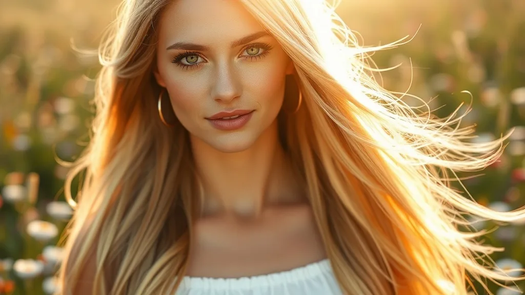 Dream symbol: blonde hair: scenarios: Dream of Long Blonde Hair