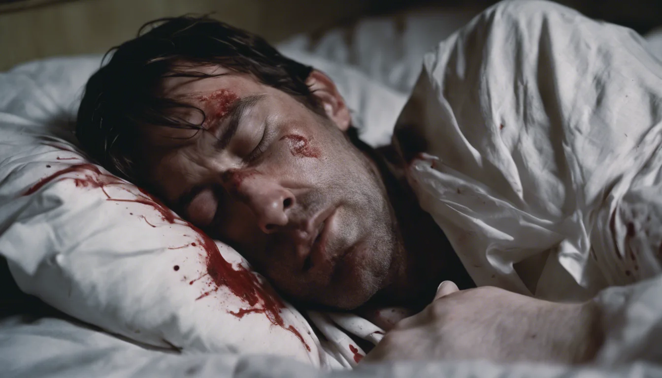 Dream symbol: blood: scenarios: Dream of blood on your bedsheets