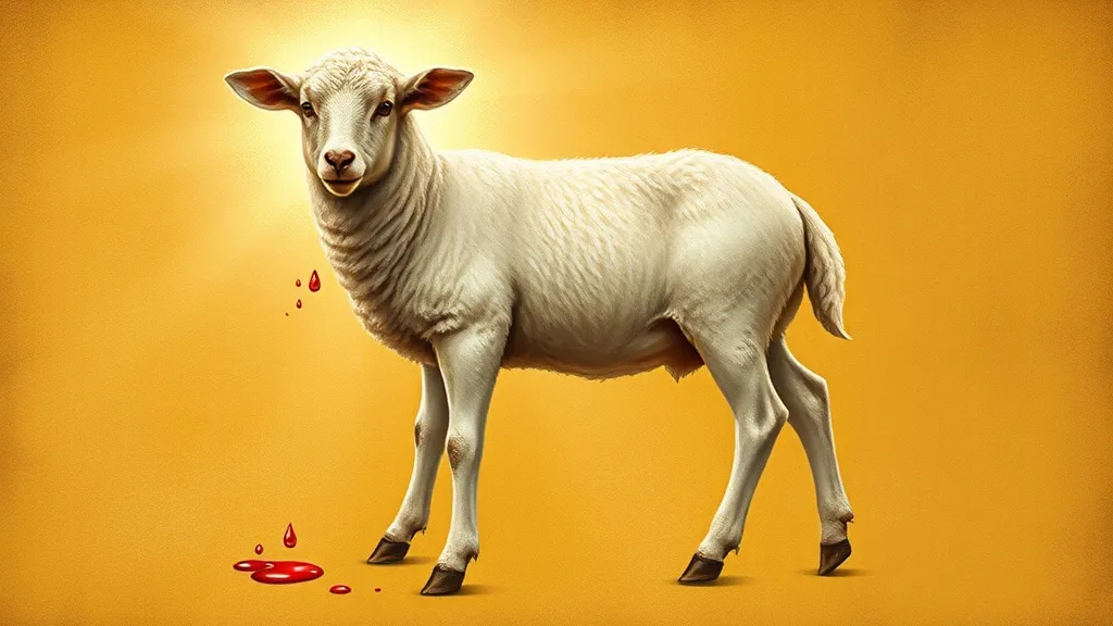 Dream symbol: blood of the lamb: symbolism: Connection to the Divine