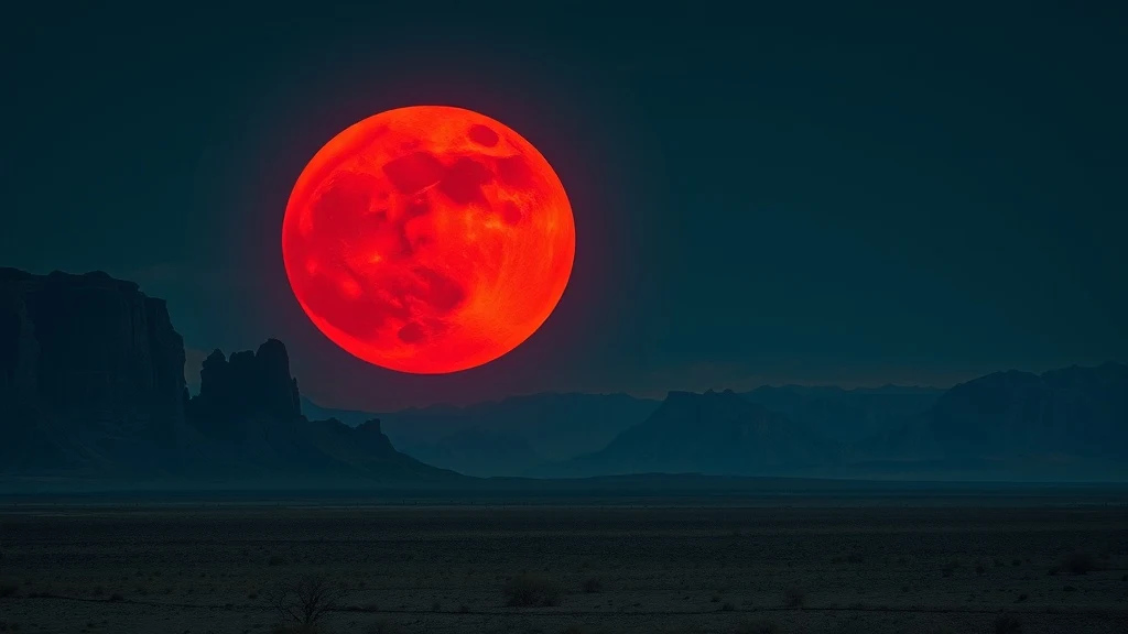 Dream symbol: blood red moon: scenarios: Dream about a Setting Blood Red Moon