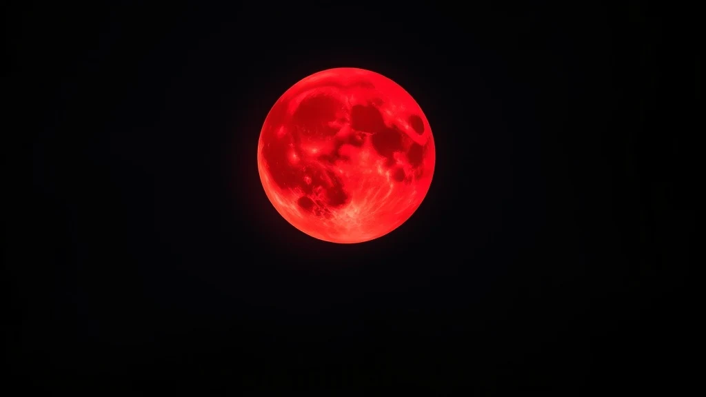 Dream symbol: blood red moon: symbolism: Repression and Emotional Release