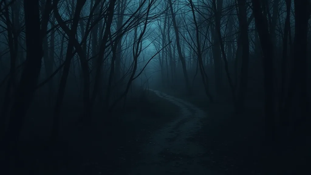 Dream symbol: blood trails: scenarios: Dream of Blood Trails in a Horror Setting