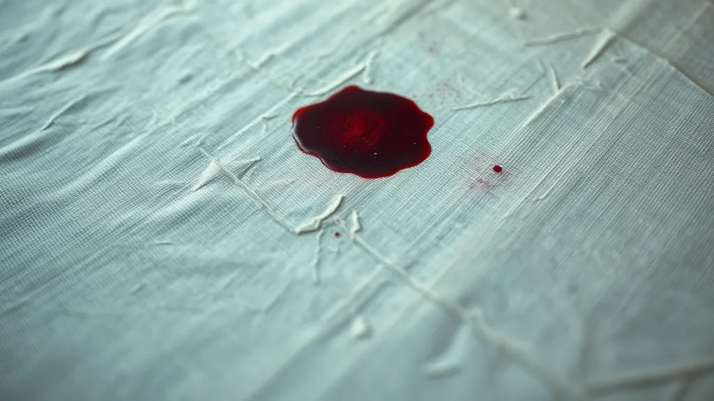 Dream symbol: bloodstain: demographics: Those Experiencing Grief or Loss