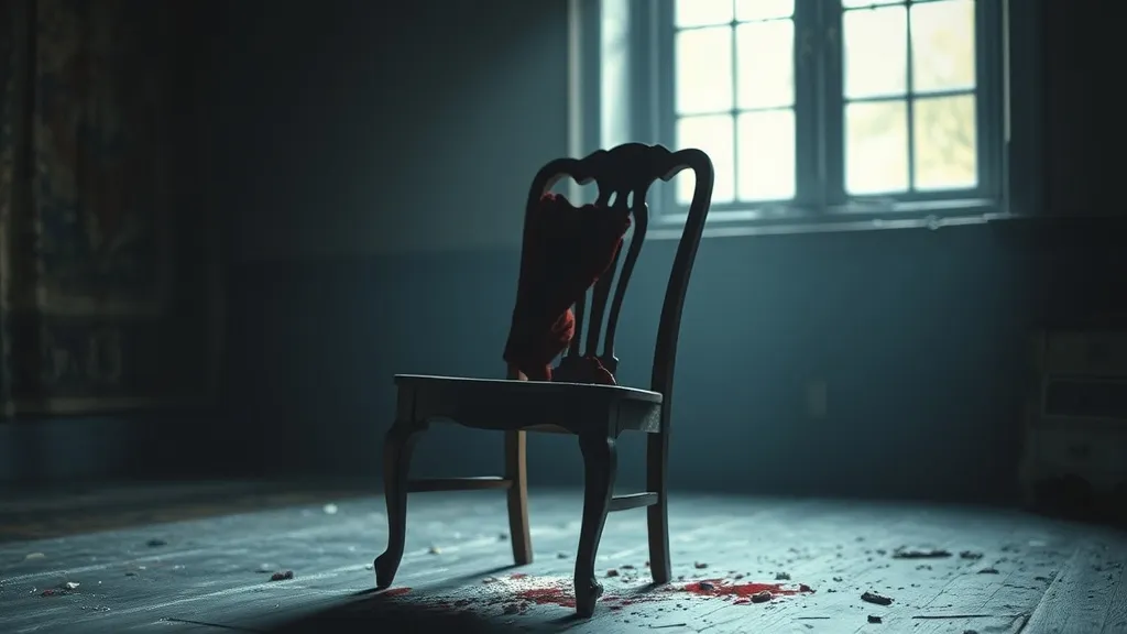 Dream symbol: bloody chair: symbolism: Broken Family Dynamics