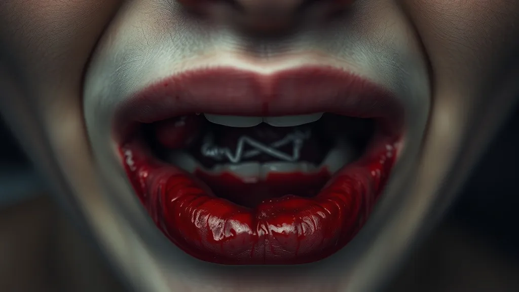 Dream symbol: bloody mouths: scenarios: Dream of My Own Bloody Mouth