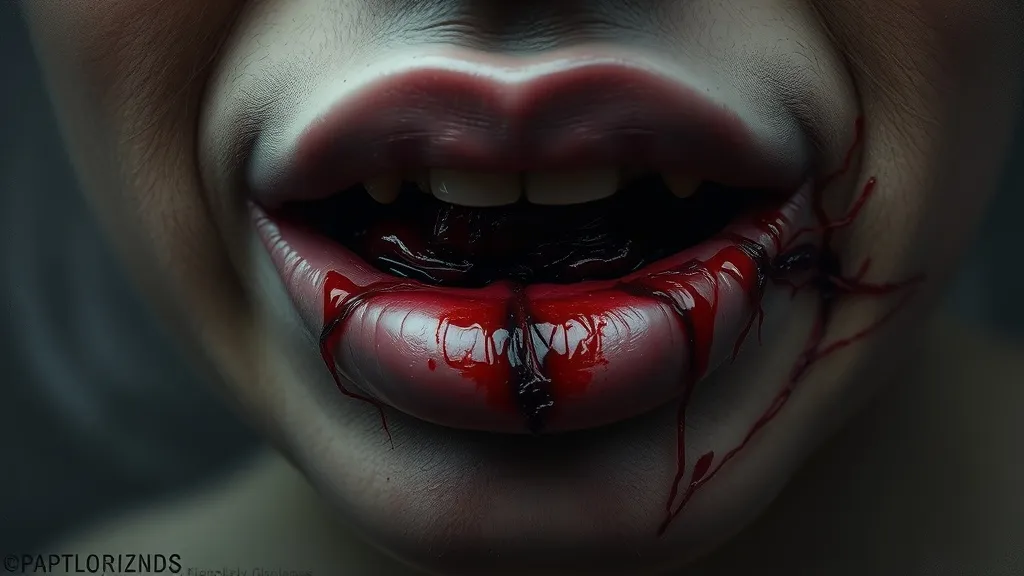Dream symbol: bloody mouths: symbolism: Toxic Relationships and Interactions