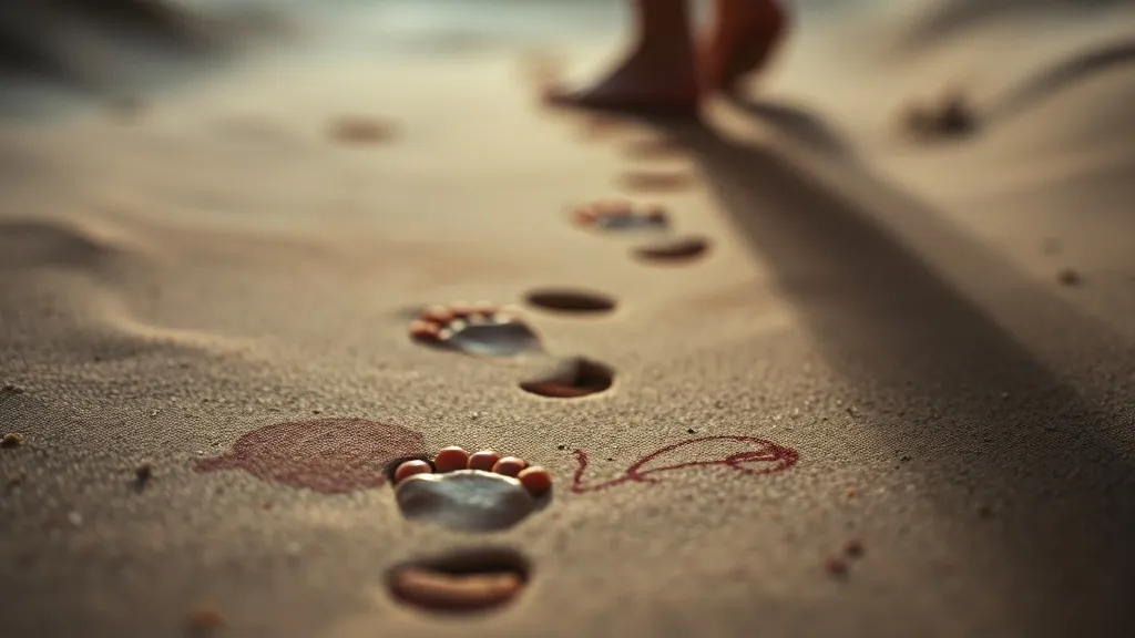 Dream symbol: bloody toe prints: intro