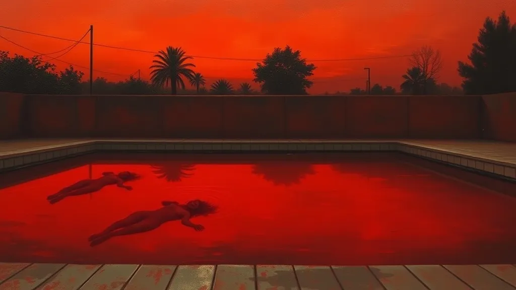 Dream symbol: bloody water: scenarios: Dreaming of Bloody Water in a Swimming Pool