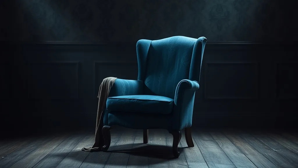 Dream symbol: blue antique chair: symbolism: The Weight of Tradition and History