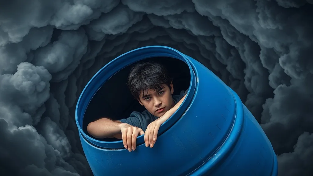 Dream symbol: blue barrel: demographics: People Experiencing Stress or Anxiety