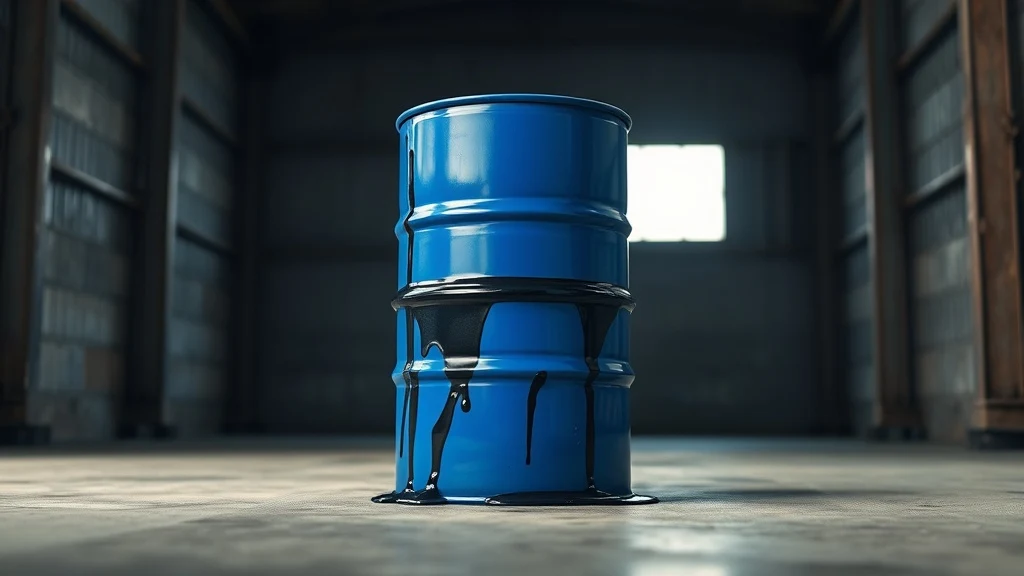 Dream symbol: blue barrel: scenarios: Dream of a Blue Barrel Full of Oil
