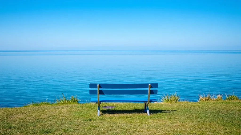 Dream symbol: blue bench: scenarios: Dream of a Blue Bench with a Pond