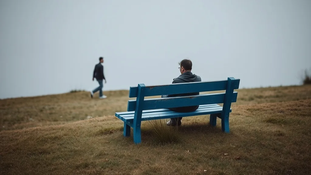Dream symbol: blue bench: symbolism: Transition and Change