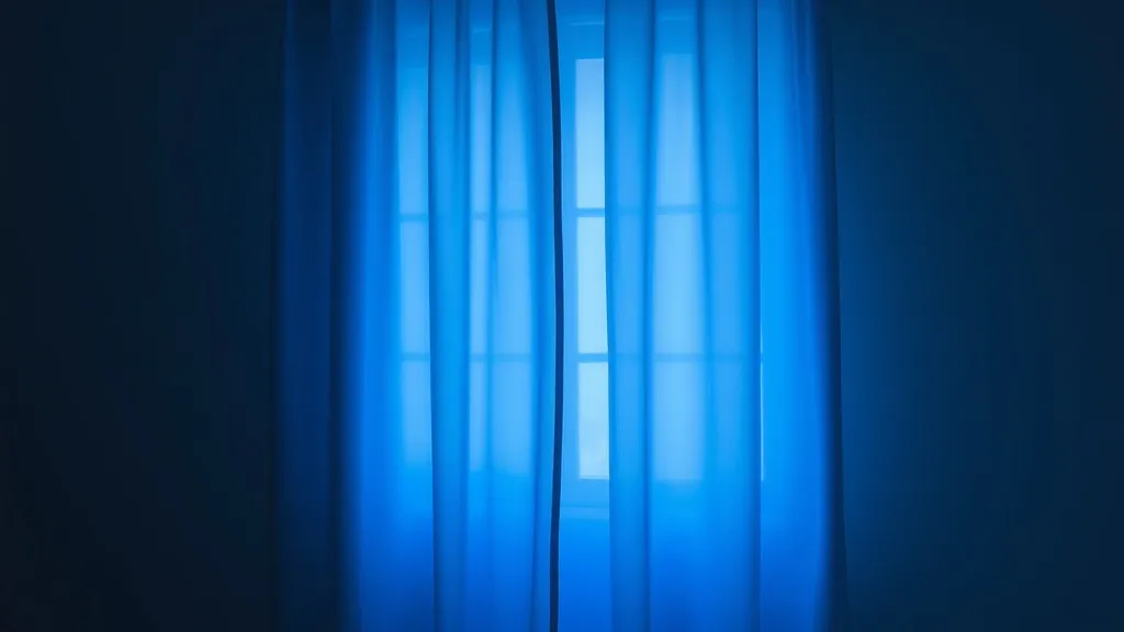 Blue Curtain in Dream Meaning and Interpretation