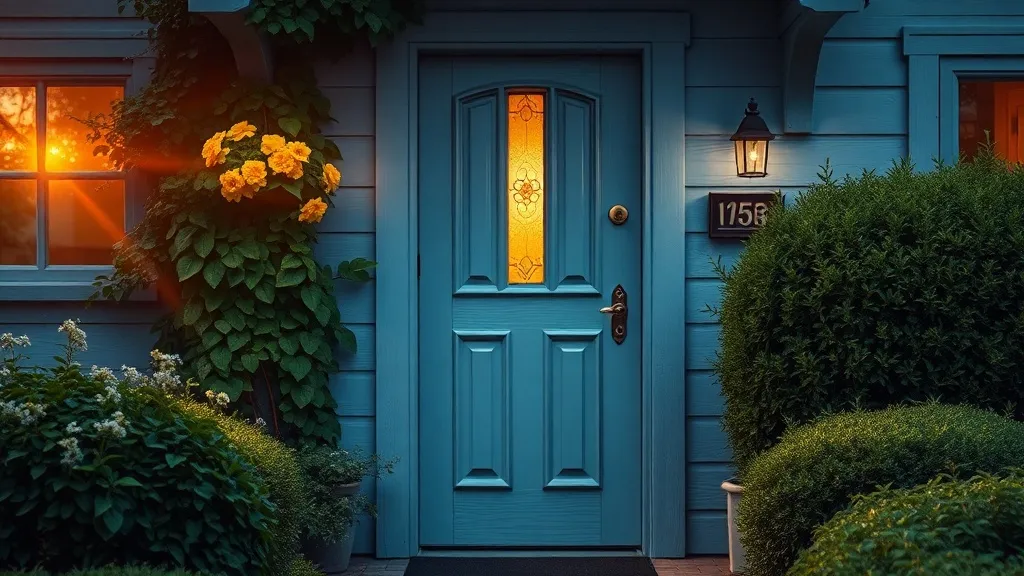 Dream symbol: blue door: scenarios: Dream about a Blue Door in a Dream Home