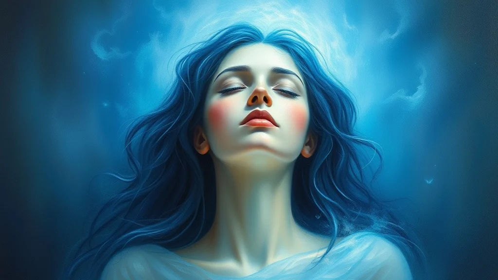 Dream symbol: turning blue: symbolism: Need for Healing and Protection