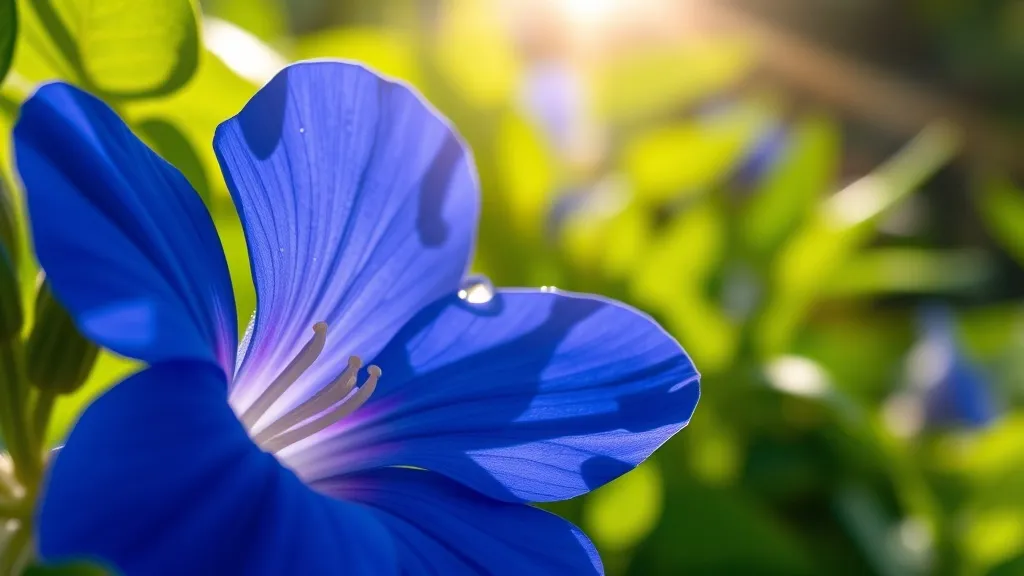 Dream symbol: blue flowers: symbolism: Creativity and Inspiration