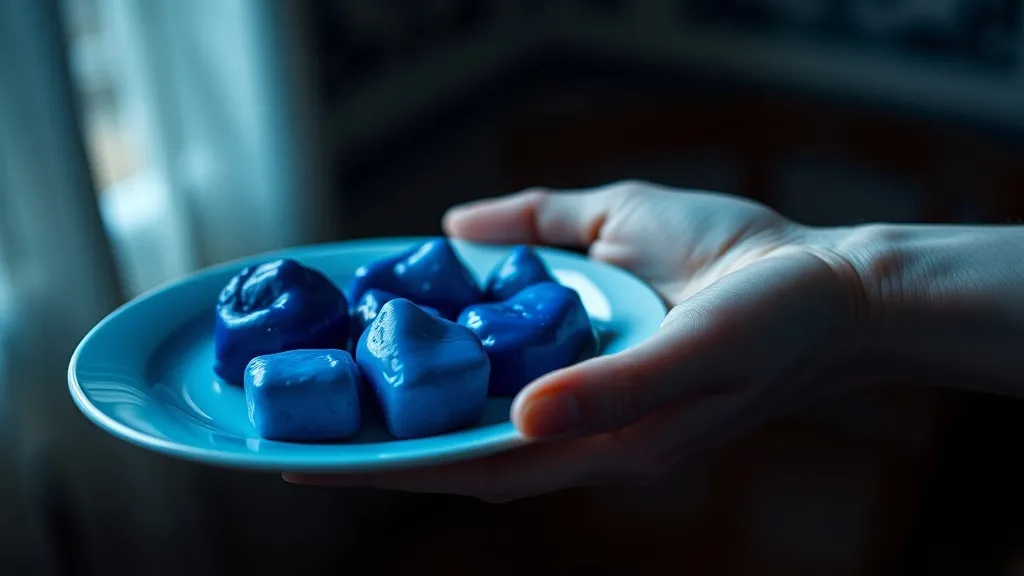 Dream symbol: blue food: scenarios: Dream About Blue Food Being Offered to You