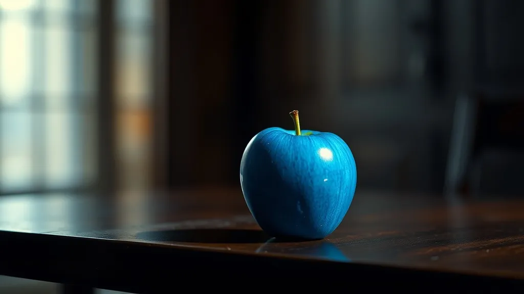 Dream symbol: blue food: symbolism: The Mysterious and the Unknown