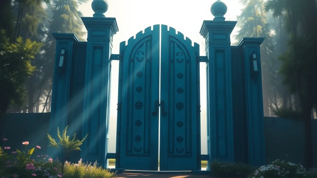 Blue Gates in Dreams: Meaning & Interpretation