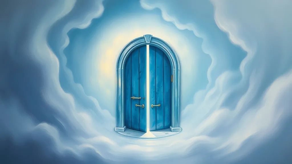 Dream symbol: blue gates: scenarios: Dream of a Blue Gate in a Dream Within a Dream