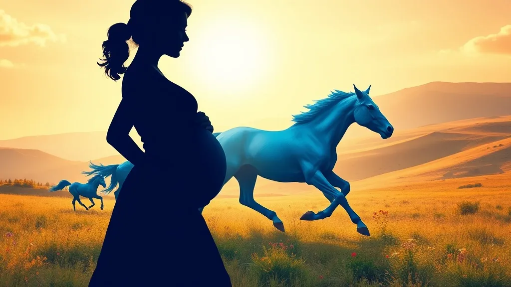 Dream symbol: blue mustang: scenarios: Dream of a Blue Mustang and Birth