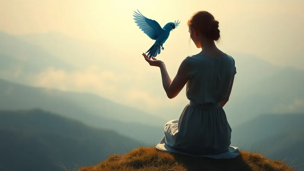 Dream symbol: blue parrot: scenarios: Dreaming of Selling a Blue Parrot