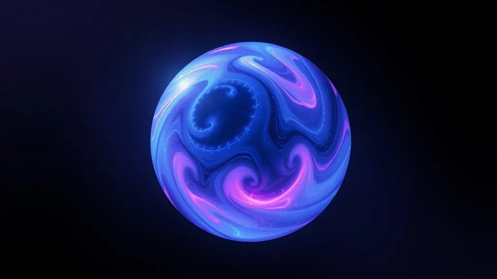 Dream symbol: blue and purple orb: scenarios: Dream of a Pulsating Blue and Purple Orb