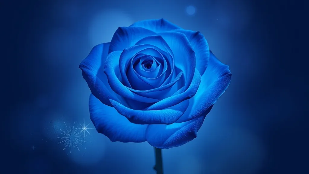Blue Rose Dream Symbolism