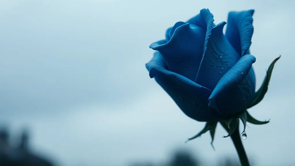 Dream symbol: blue rose: scenarios: Dream of a Blue Rose and feeling sadness