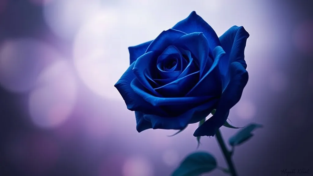 Dream symbol: blue rose: symbolism: Transformation and Metamorphosis: Embracing Change