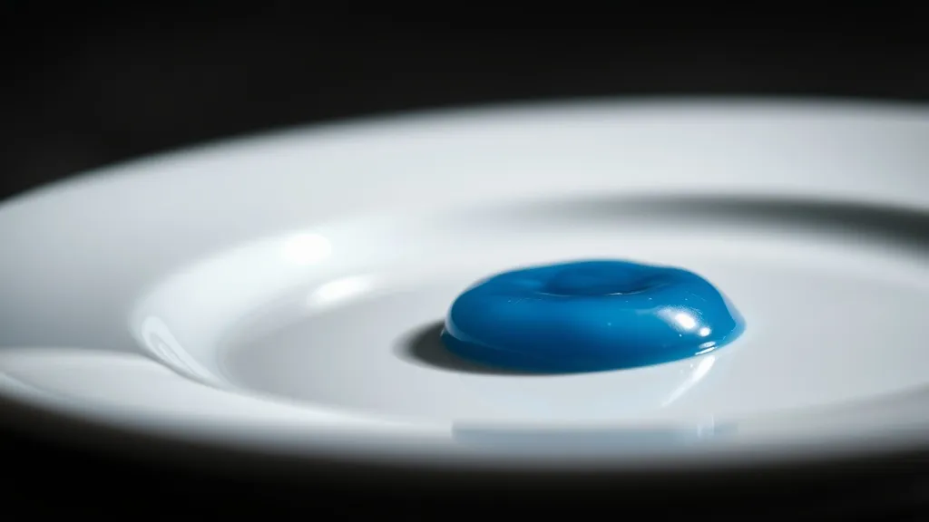 Dream symbol: blue sauce: scenarios: Dream about a Small Amount of Blue Sauce