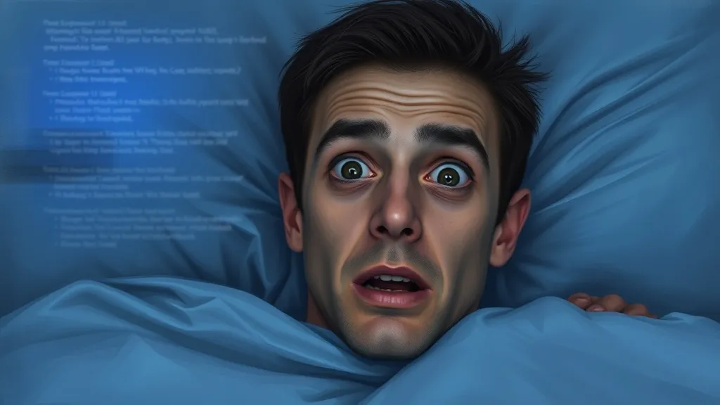 Dream symbol: blue screen: scenarios: Dream of a Blue Screen and Waking Up